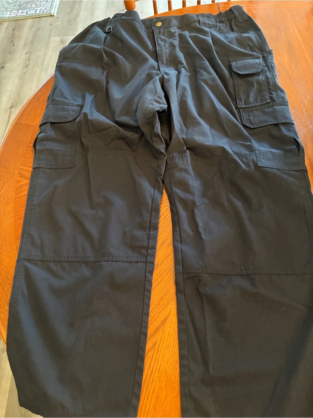 Men's Navy 511 Tactical Tikelite Cargo Pants - Durable Utility Trousers 40 x 30